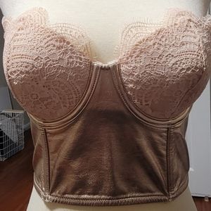 Vs rose gold corset